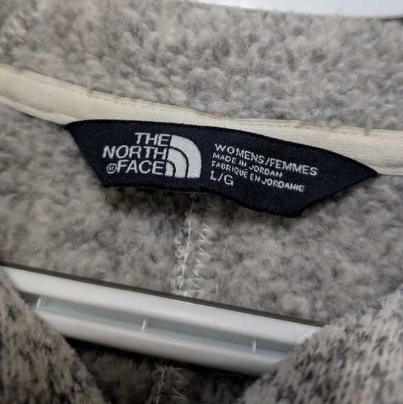 The North Face Heather Gray Wrap Jacket Large - Picture 8 of 16